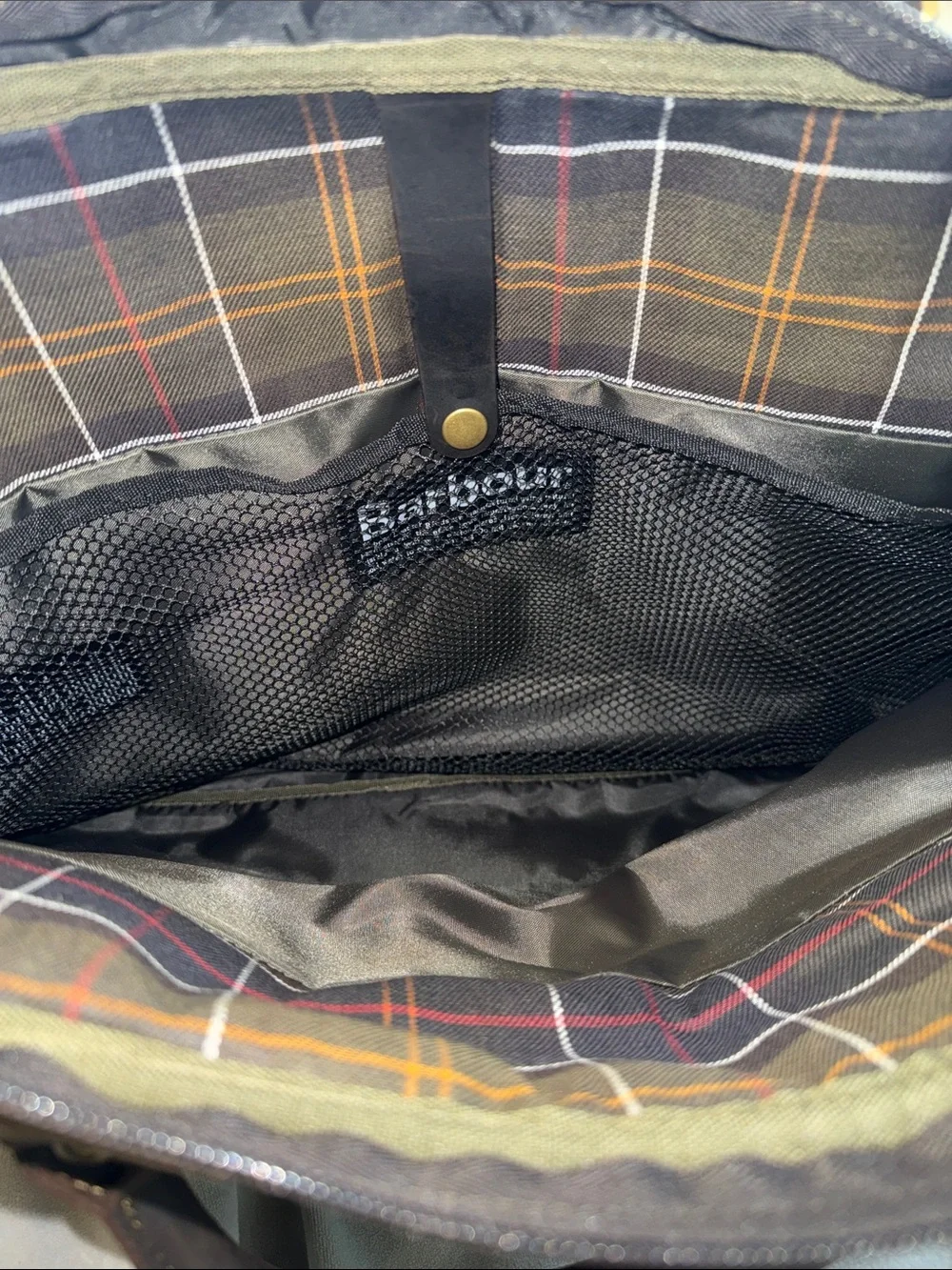 Barbour Wax Leather Briefcase